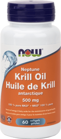 Huile de Krill antarcitique -NOW -Gagné en Santé