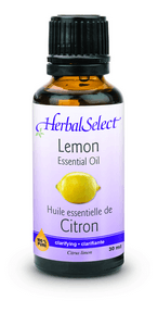 Huile essentielle de citron -HerbalSelect -Gagné en Santé