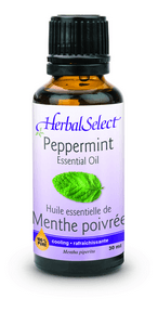 Huile essentielle de menthe poivrée -HerbalSelect -Gagné en Santé