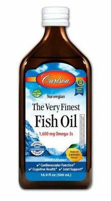 Huiles de poisson - Saveur de bon citron -Carlson Nutritional Supplements -Gagné en Santé
