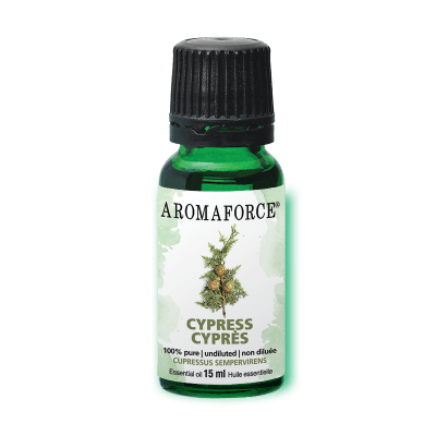 Huille essentiel Cyprès -Aromaforce -Gagné en Santé
