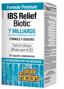 IBS Relief Biotic -Natural Factors -Gagné en Santé