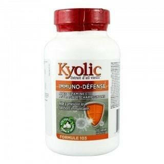 Immuno-Défense Formule 103 -Kyolic -Gagné en Santé