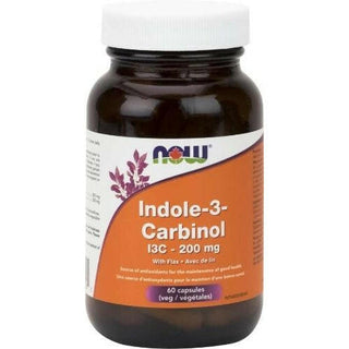 Indole-3-Carbinol 200 mg -NOW -Gagné en Santé