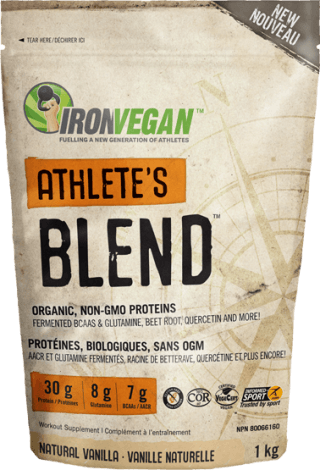 Iron Vegan Athlete's blend -Iron Vegan -Gagné en Santé