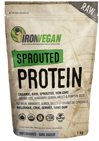 Iron Vegan Protéines germés bio -Iron Vegan -Gagné en Santé