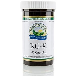 KC-X, 100 Capsules -Nature's Sunshine -Gagné en Santé