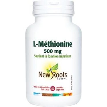 L-Méthionine -New Roots Herbal -Gagné en Santé
