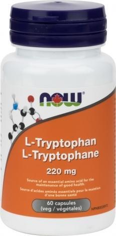 L-Tryptophane -NOW -Gagné en Santé