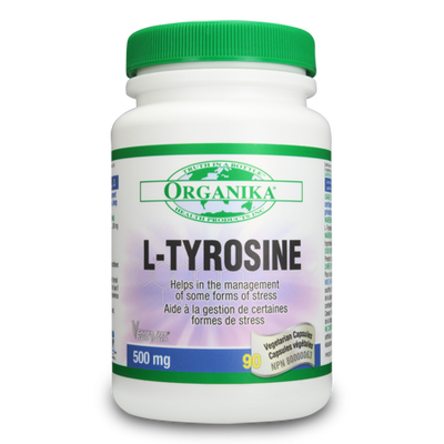 L-Tyrosine 500mg -Organika -Gagné en Santé