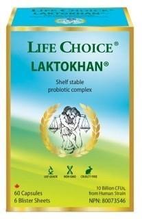 Laktokhan probiotique -Life Choice -Gagné en Santé