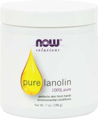 Lanoline pure (sans hexane) -NOW -Gagné en Santé