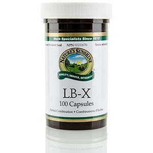Nature's sunshine - lb-x combinaison herbes - 100 caps.