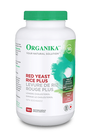 Levure de riz rouge plus -Organika -Gagné en Santé