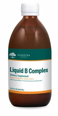 Liquid B Complex - Supplément vitaminique -Genestra -Gagné en Santé