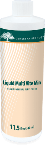 Liquid Multi Vite Min - Vitamines et minéraux -Genestra -Gagné en Santé