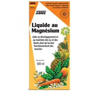 Liquide au magnésium | 250/500 ml -Salus -Gagné en Santé