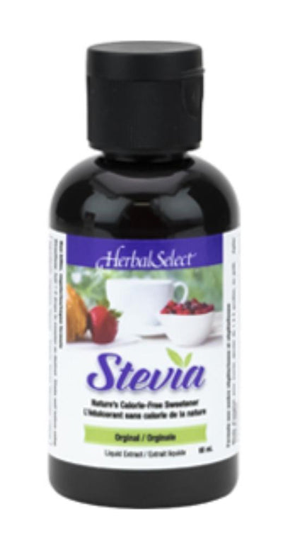 Liquide Stevia original sans alcool -HerbalSelect -Gagné en Santé