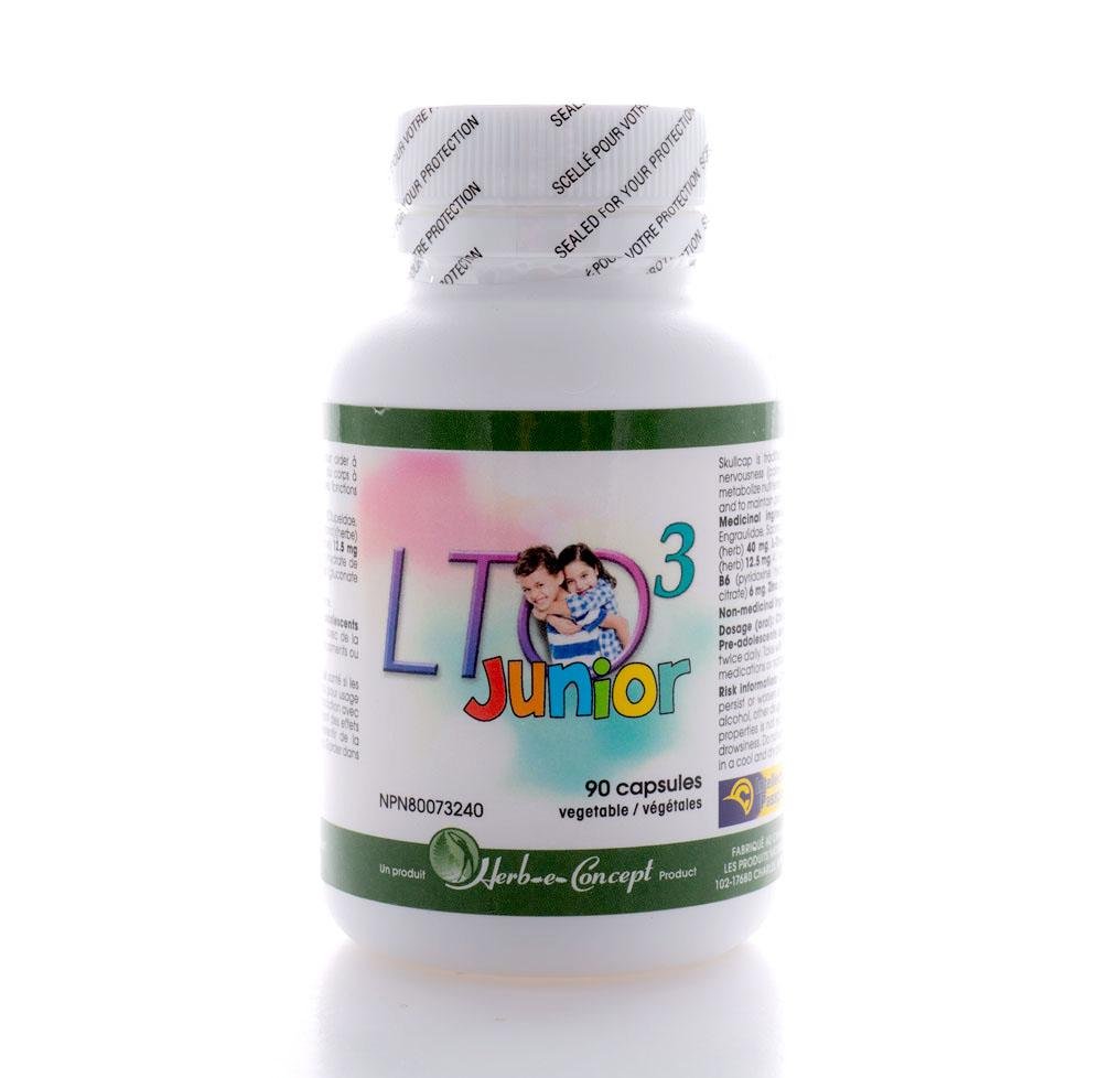 LTO3 avec L-Théanine pour la concentration -Herb-e-Concept -Gagné en Santé