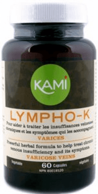 Lympho-K - Varices -Kami Canada -Gagné en Santé
