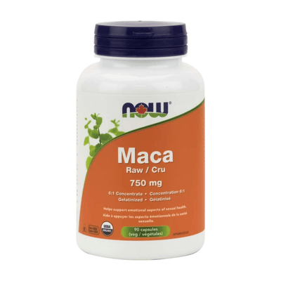 Maca 750 mg -NOW -Gagné en Santé