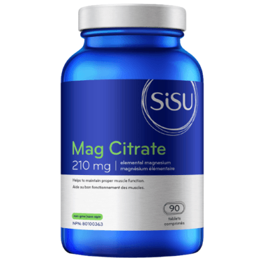 Mag Citrate 210 mg -SISU -Gagné en Santé