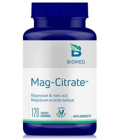 Mag-Citrate -Biomed -Gagné en Santé