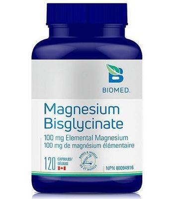 Magnesium Bisglycinate -Biomed -Gagné en Santé