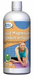 Magnésium en Liquide -Omega Alpha -Gagné en Santé