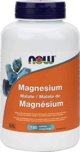 Malate de Magnésium -NOW -Gagné en Santé