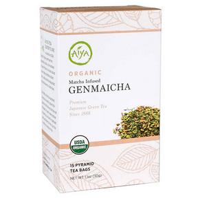 Matcha Organic Genmaicha -Aiya Company Limited -Gagné en Santé
