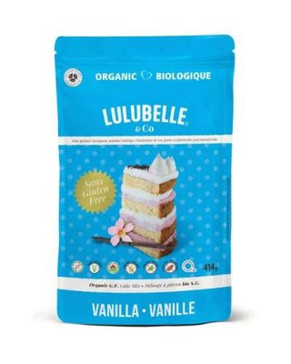 Mélange à gâteau bio à la vanille -Lulubelle & Co -Gagné en Santé