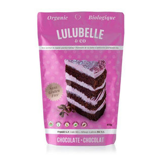 Mélange à gâteau bio au chocolat -Lulubelle & Co -Gagné en Santé