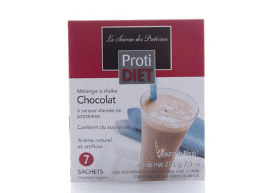 Mélange de Shake Protéinée au Chocolat -Proti diet -Gagné en Santé