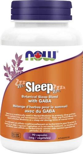 Mélange sommeil herbe et GABA -NOW -Gagné en Santé