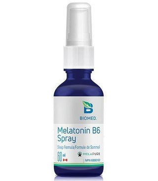 Melatonin B6 Spray -Biomed -Gagné en Santé