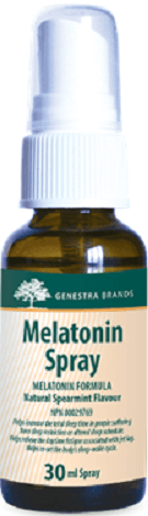 Melatonin Spray -Genestra -Gagné en Santé