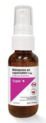 Mélatonine 5 mg en Vaporisateur -Trophic -Gagné en Santé