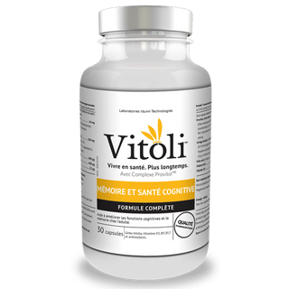 Vitoli - mémoire et santé cognitive - 30 caps.