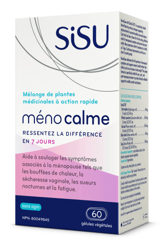 Méno calme pour Ménopause -SISU -Gagné en Santé
