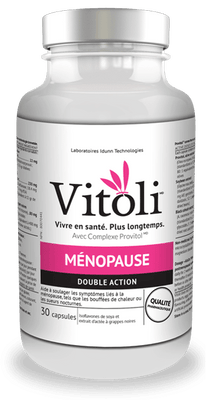 Ménopause double action -Vitoli -Gagné en Santé