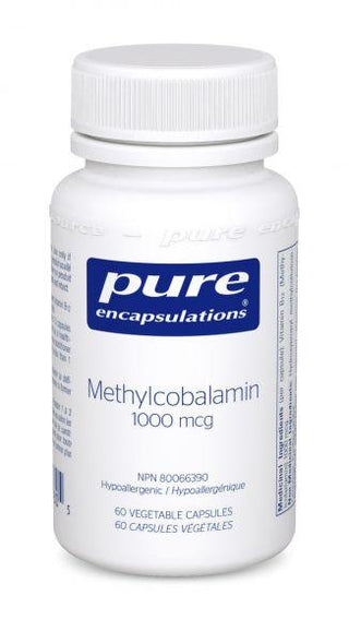 Methylcobalamin 1000 -Pure encapsulations -Gagné en Santé
