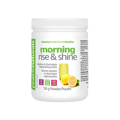 Morning Rise & Shine | Boisson minérale alcaline -Prairie Naturals -Gagné en Santé