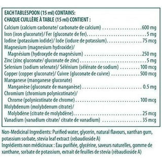 Multi Cal Mag Liquide -Genestra -Gagné en Santé