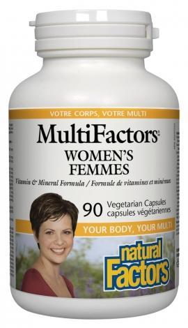 MultiFactors Femmes -Natural Factors -Gagné en Santé
