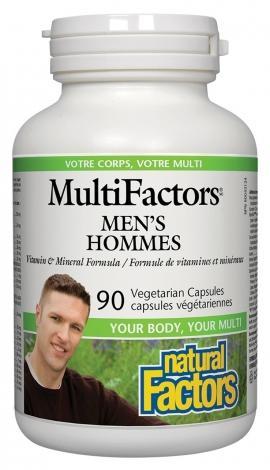 MultiFactors Hommes -Natural Factors -Gagné en Santé
