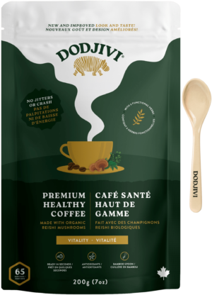 Dodjivi - café santé haut de gamme aux champignons bio (vitalité ) 200g