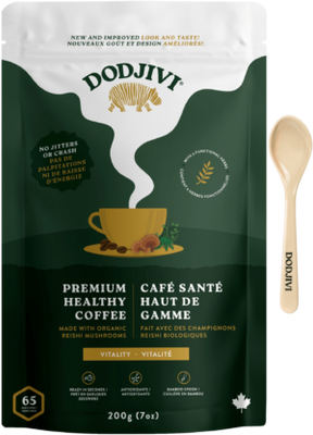 Dodjivi - café haut de gamme aux champignons - vitalité 200g