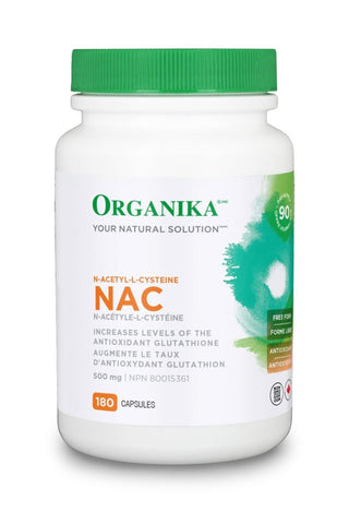 NAC (n-acetyl-l-cystéine 500mg) -Organika -Gagné en Santé