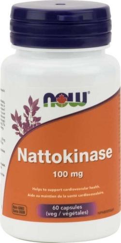 Nattokinase 100 mg -NOW -Gagné en Santé